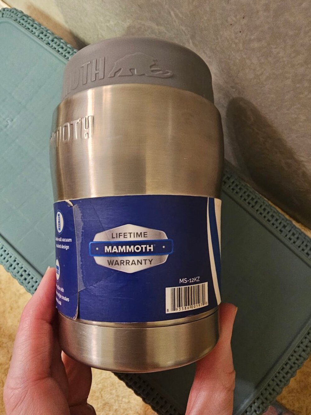 Mammoth Chillski 12oz Stainless Steel Insulated Can/Bottle Cooler MS-12KZ - Picture 5 of 13
